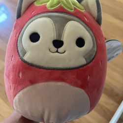 Ryan 7.5" strawberry squishmallow 