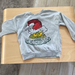 Boys 4t Grinch Christmas Sweatshirt 
