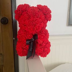 Red Rose Bear