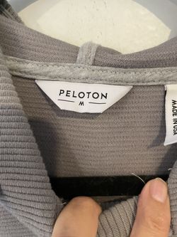 Unisex M Peloton Hoodie NWT 22” Arm seam Width 29” length $25