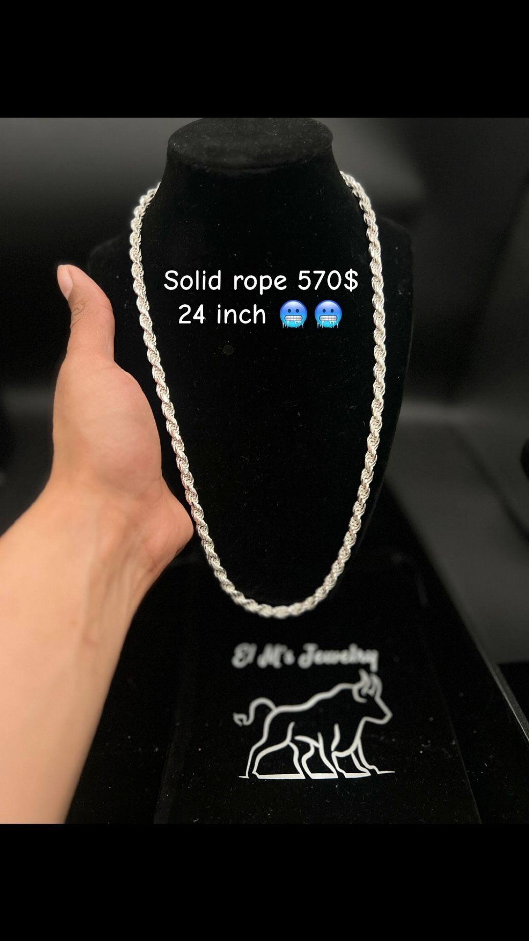 Silver Rope Solid