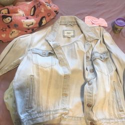 Forever 21 Light Wash Denim Jacket