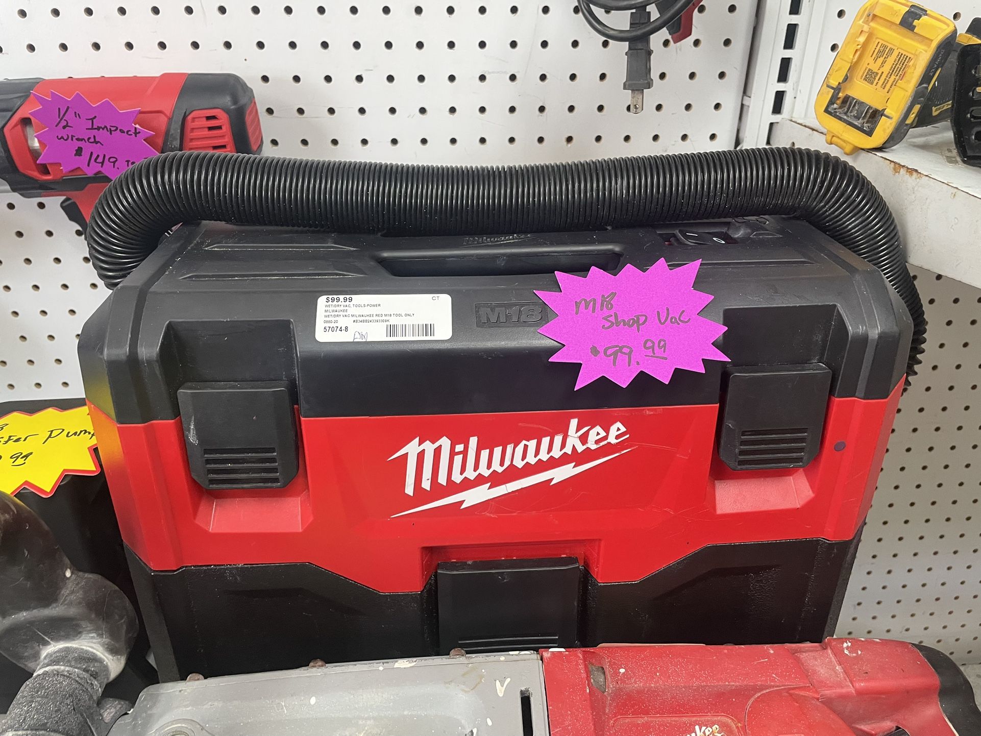 Milwaukee M18 Shop Vac