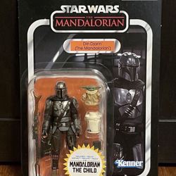 Star Wars Vintage Collection Walmart Exclusive Mandalorian & Child