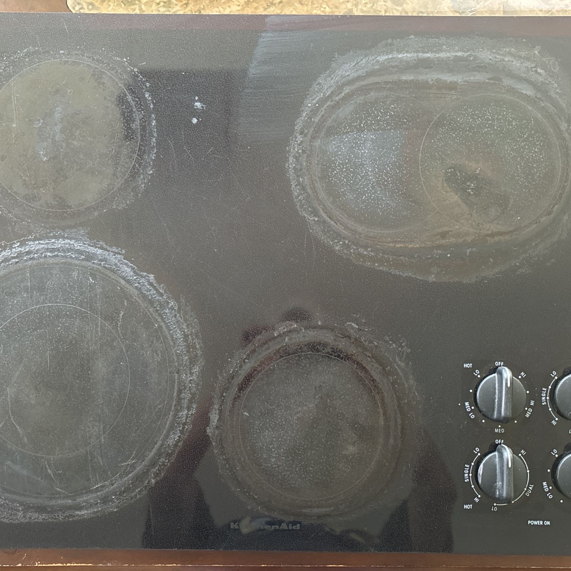 Kitchen Aid Electric Convection Stove Top