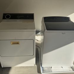 Whirlpool Washer ($250) and dryer ($50)