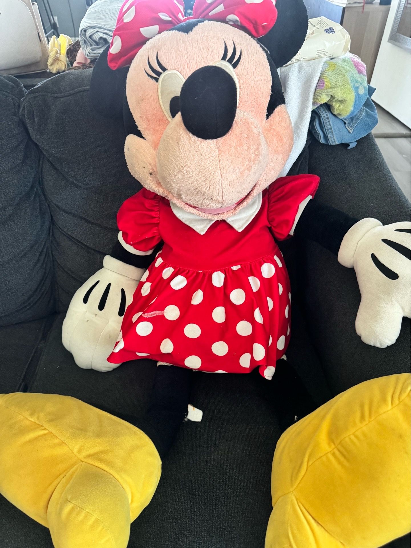 Big Minnie mouse plush