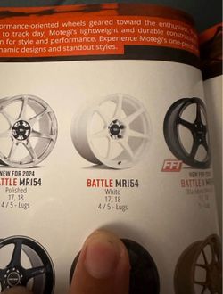 Battle MRI54 white wheels