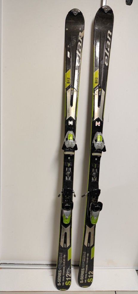 elan FUSION 168センチ Elan S12 168 Cm And Elan Fusion Bindings