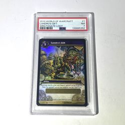 PSA 7 Landro’s Gift WoW TCG Loot Card - Unscratched (Spectral Tiger Chance)