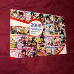 2008 Newtype Anime Mag 5th Anniversary Calendar: Code Geass, Devil May Cry