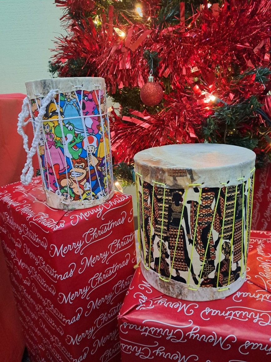 Holiday Toy Drums 