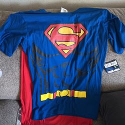 Superman Shirt w/cape
