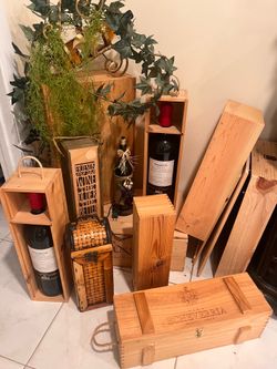 Endless rustic wicker wine theme wedding party shower