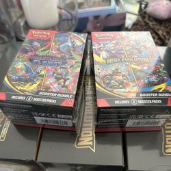 Phantasmal Flames & Mega Evolution Booster Bundle