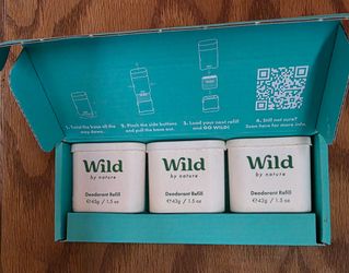 WILD SCENTED DEODORANT REFILLS (price is for all)