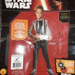 Youth Medium Kids Star Wars Finn Halloween Costume Boys Youth 