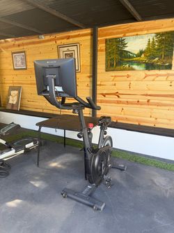 Stationary bicycle workout