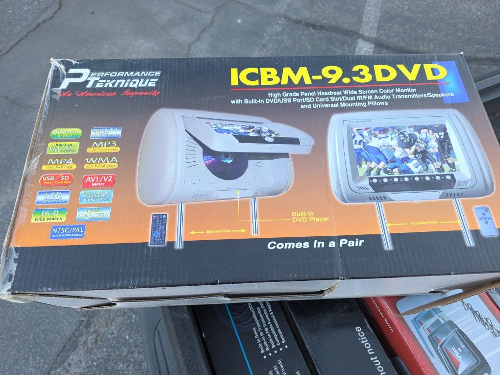 Brand New Headrest Monitors Cheap