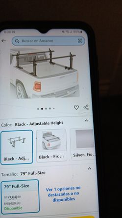 New In Box Aluminum Truck Rack$265obo