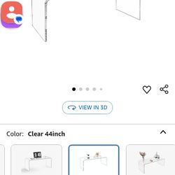 Acrylic Table 