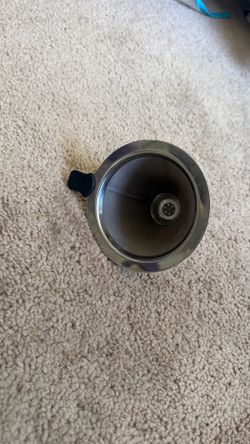 Reusable stainless steel coffee strainer