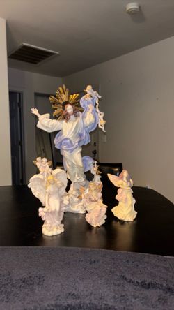 Franklin Mint "The Ascension of Jesus sculpture.