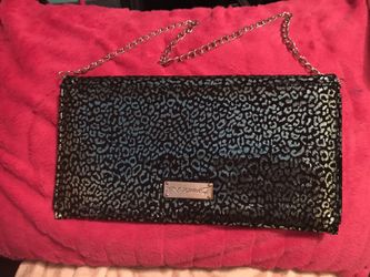 Betsey Johnson large clutch/small purse