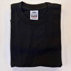 2XL Tall Black Heavyweight Pro Club T-shirt