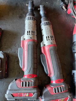 Mac tools 3/8 and 1/4 cordless ratchets
