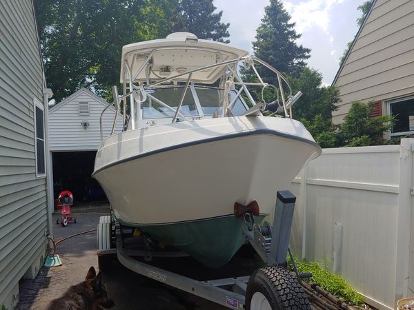 1991 aqusport 2001 mercury 2stroke 200hp new powerhead