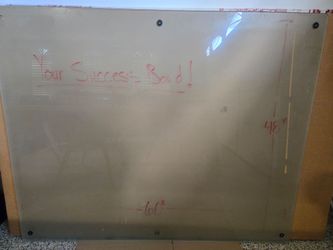 Glass Writing Board 60" x 48" & 72" x 48" Office Whiteboard, wall mount
