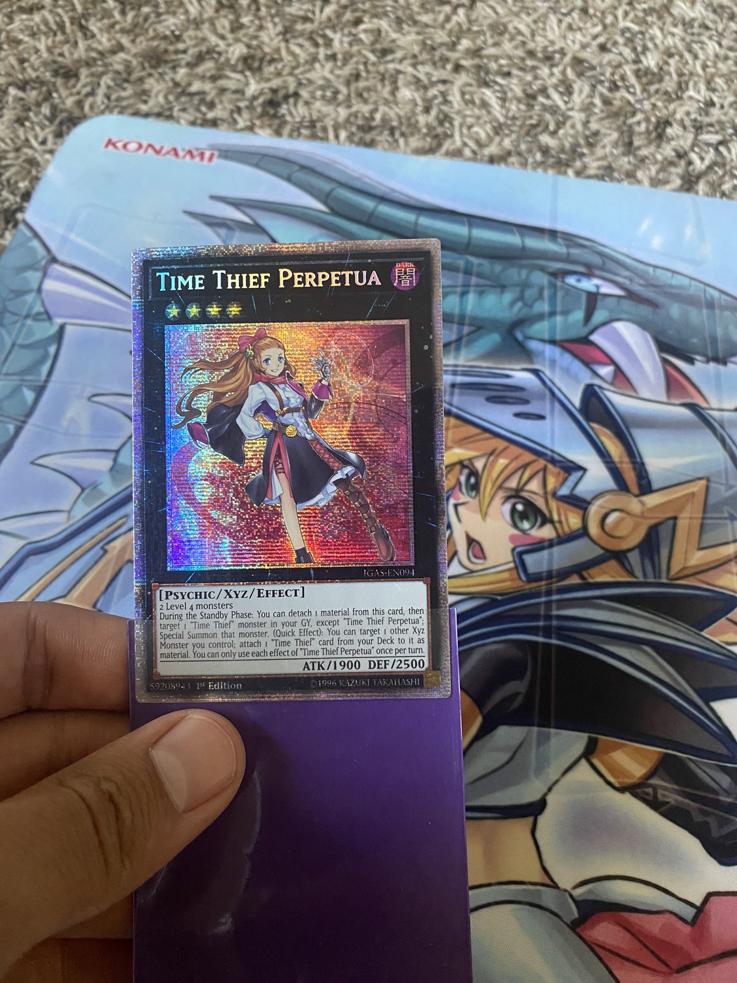 Yugioh Card Time Thief Perpetua (Starlight Rare) Yugioh Card Time Thief Perpetua (Starlight Rare)