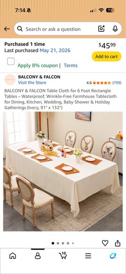 Table covers for 6ft rectangular tables