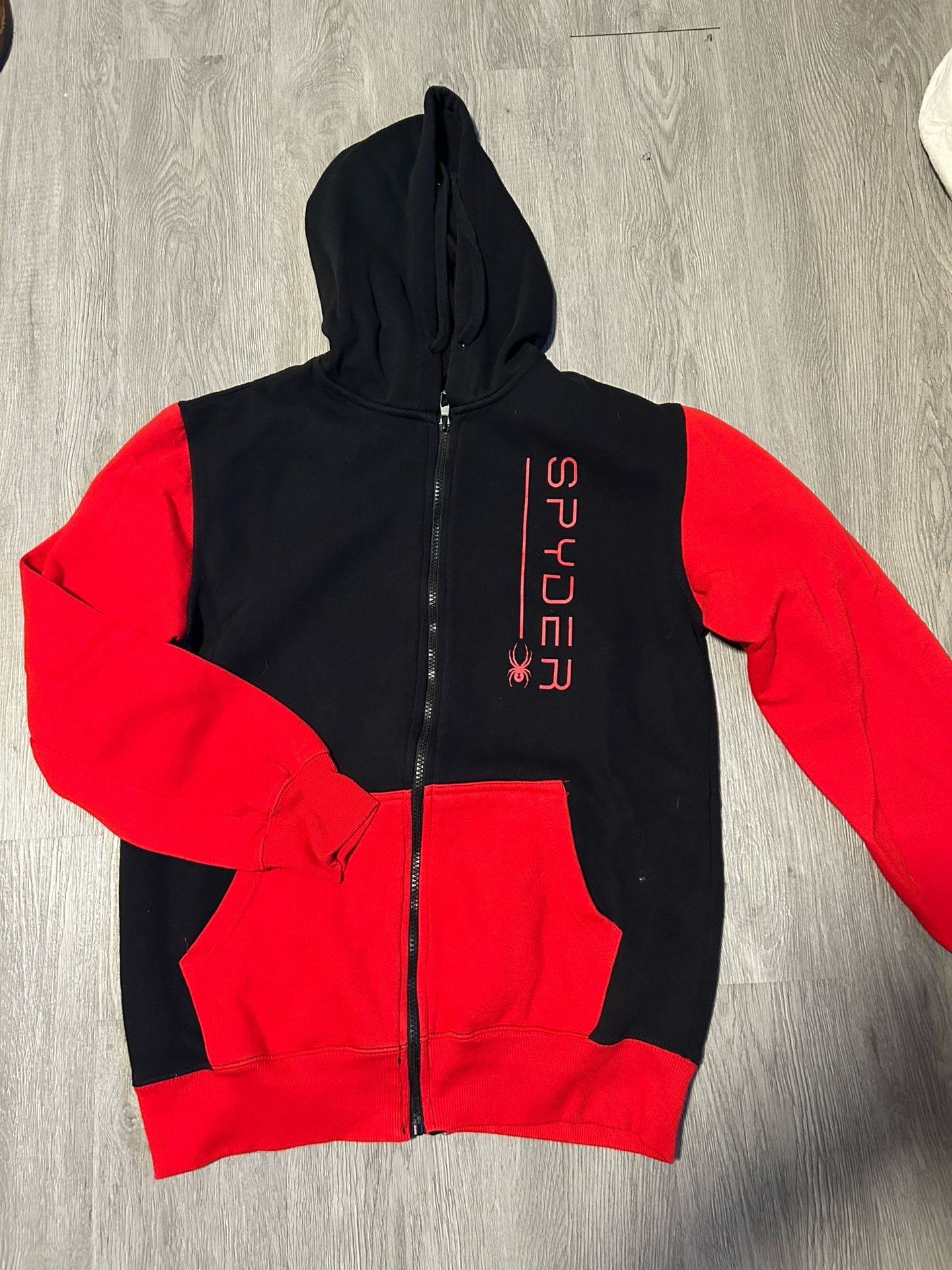 spyder zip up hoodie