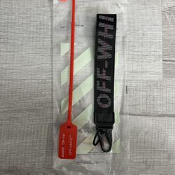 Off White Keychain Black 