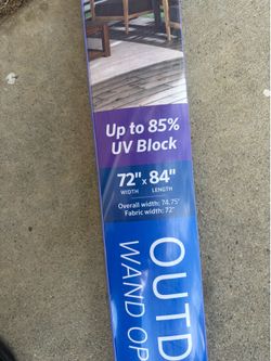 Out door roller shade Coolaroo