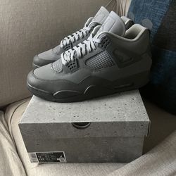 Air Jordan 4 Paris Grey Gray New Size 13