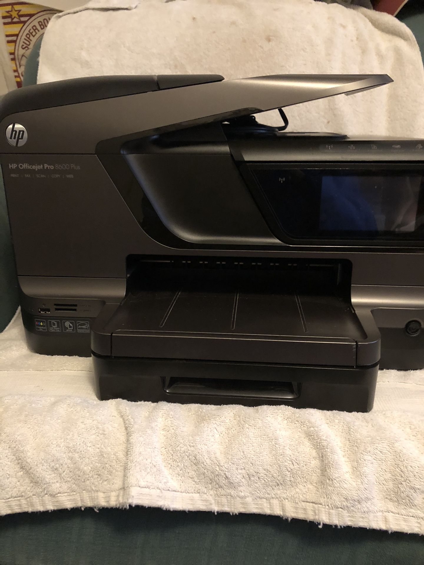 HP Officejet Pro 8600 Plus All-in-One Inkjet Wireless Printer
