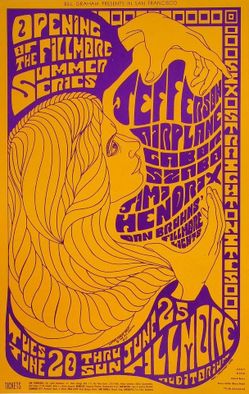 JEFFERSON AIRPLANE CONCERT POSTER PICTURE