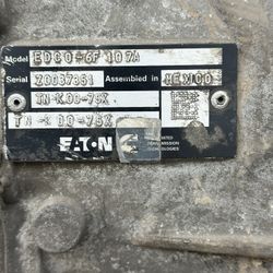 Automatic eaton fuler  Transmission 6.7 cumins 2016