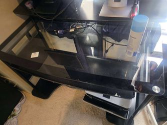 Glass Desk
