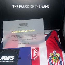 Chivas : MATCH WORN JERSEY