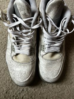 Jordan 4 anniversary lazer