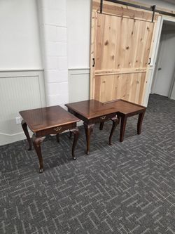 Wooden End Tables