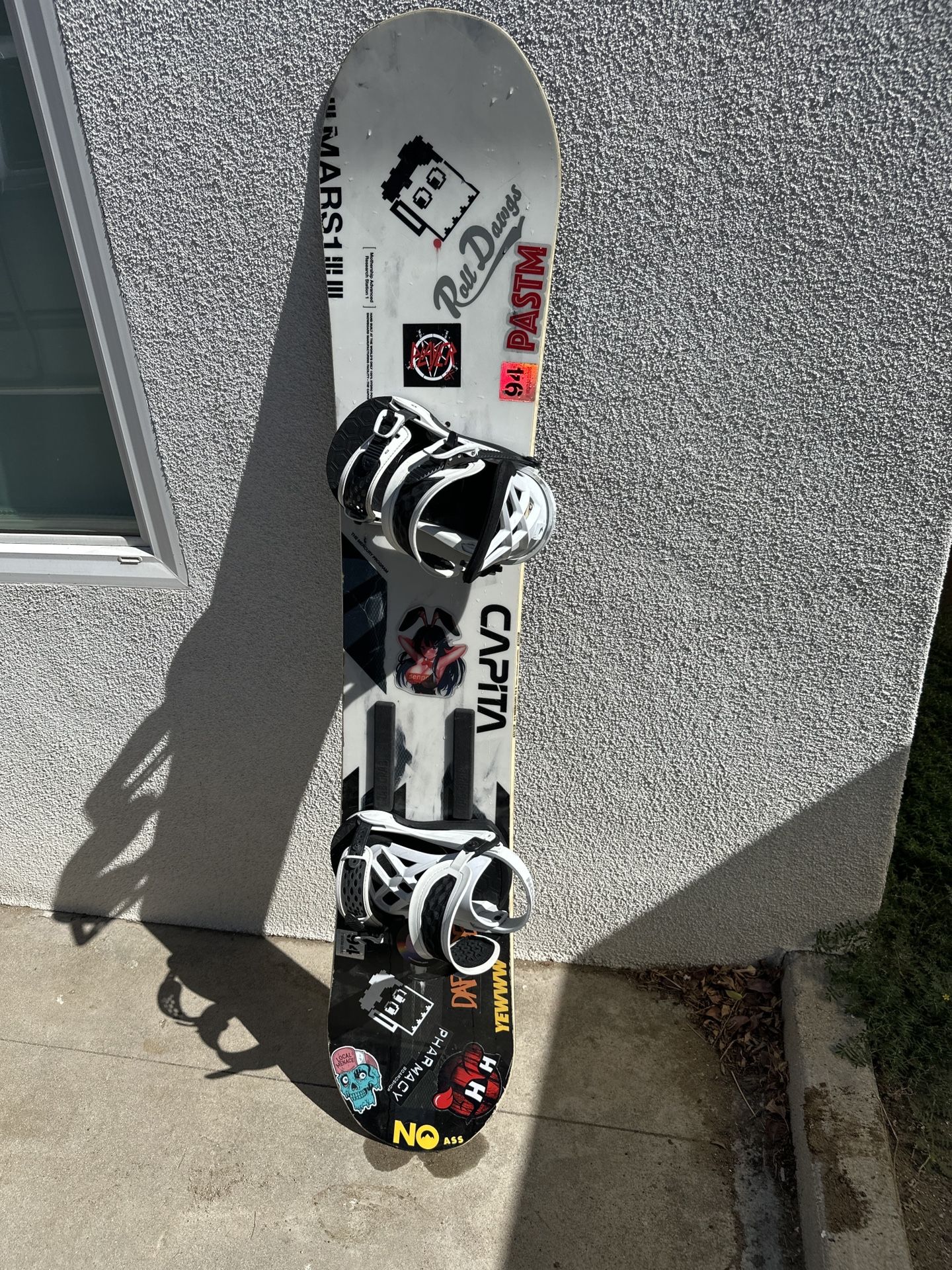 Capita Snowboard X Union Bindings