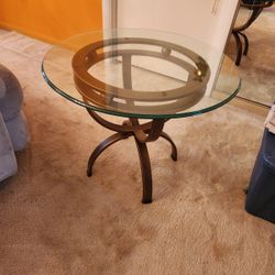 STILL AVAILABLE - Glass Living Room Table Set - 3pcs
