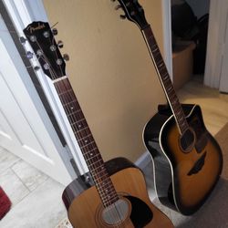 FENDER AND KEITH URBAN ACOUSTIC GUITARS 