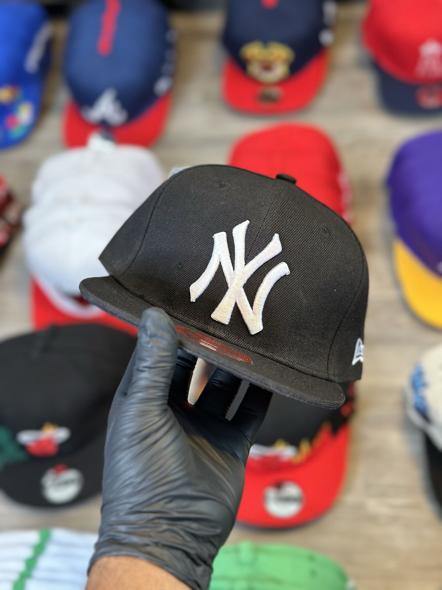 New York Yankee Snapback Black