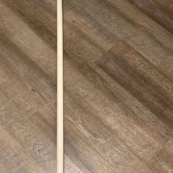 Linen Shower Curtain Complete With Rod And Hooks